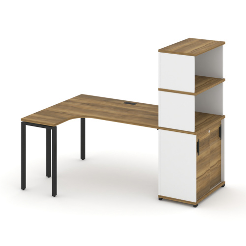 Стол эргономичный с опорным шкафом-купе Concept CN.SA-221(L) Стол эргономичный с опорным шкафом-купе Concept CN.SA-221(L)