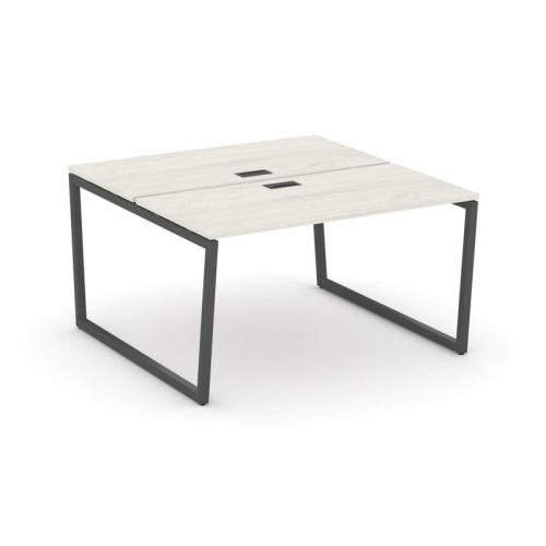 Style Project Рабочая станция 2-х сторон. SN-4T2.DRS-013 Акация Лорка/Металл Антрацит/Заглушка Пласт фото 24