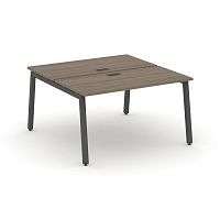 Style Project Рабочая станция 2-х сторон. SN-5A.DRS-003 Вяз Благородный/Металл Антрацит 1380*1232*75