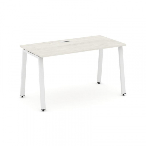 Style Project Стол письменный SN-6A.SP-004 Дуб Табак/Металл Белый 1580*600*750 фото 25