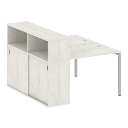 Бенч-система с шкафом-купе на П-обр. м/к Metal System Quattro 40БП.РС-СШК-2.1 фото 6 Бенч-система с шкафом-купе на П-обр. м/к Metal System Quattro 40БП.РС-СШК-2.1 фото 6