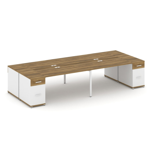 Бенч-система на 4 места с 2 опорными тумбами Concept CN.DRS-431 фото 8 Бенч-система на 4 места с 2 опорными тумбами Concept CN.DRS-431 фото 8