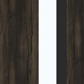 Дуб Мали / Белый Бриллиант / Металл Черный