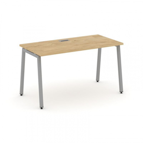 Style Project Стол письменный SN-4A.SP-004 Дуб Табак/Металл Белый 1580*600*750 фото 11