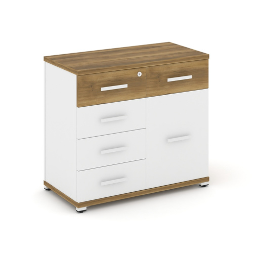 Тумба приставная с 5 ящиками Concept CN.TSP-016 W