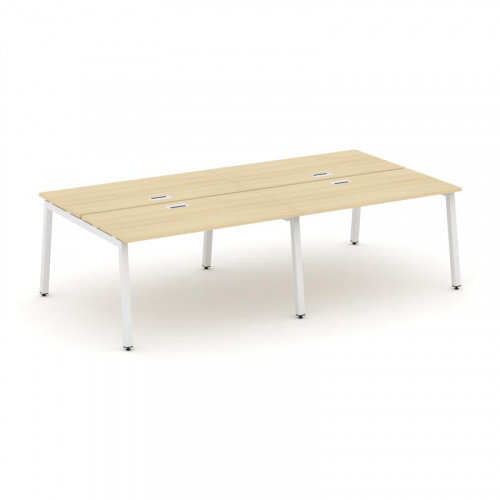 Style Project Рабочая станция 2-х сторон. SN-5A.DRS-043 Дуб Наварра/Металл Белый 2760*1432*750 фото 20