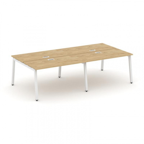 Style Project Рабочая станция 2-х сторон. SN-5A.DRS-043 Дуб Наварра/Металл Белый 2760*1432*750 фото 27