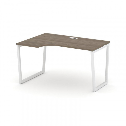 Style Project Стол рабочий эргоном. SN-4T2.SPA-022(L) Акация Лорка/Металл Антрацит/Заглушка Пластик фото 14