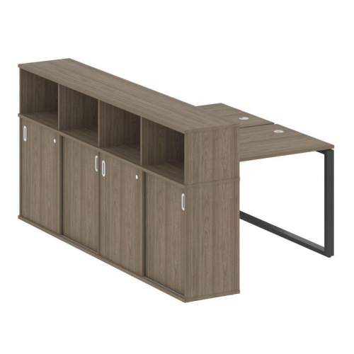 Бенч-система с шкафом-купе на О-обр. м/к Metal System БО.РС-СШК-4.1 фото 2 Бенч-система с шкафом-купе на О-обр. м/к Metal System БО.РС-СШК-4.1 фото 2