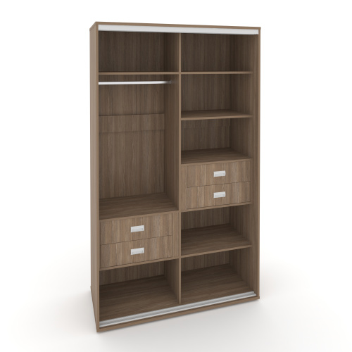 Корпус 2-х секционного шкафа высокого L=1600мм Maris SH.K2-6.1 K5 фото 6 Корпус 2-х секционного шкафа высокого L=1600мм Maris SH.K2-6.1 K5 фото 6