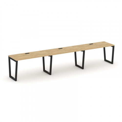 Style Project Рабочая станция 1 сторон. SN-5T2.ORS-043 Акация Лорка/Металл Антрацит/Заглушка Пластик Style Project Рабочая станция 1 сторон. SN-5T2.ORS-043 Акация Лорка/Металл Антрацит/Заглушка Пластик