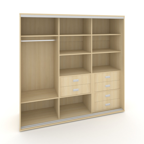 Корпус 3-х секционного шкафа низкого L=1619мм Maris SH.K3-1.2 K3 Корпус 3-х секционного шкафа низкого L=1619мм Maris SH.K3-1.2 K3