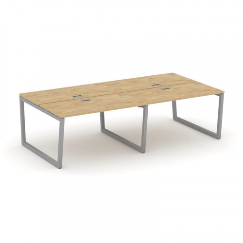 Style Project Рабочая станция 2-х сторон. SN-5T2.DRS-044 Акация Лорка/Металл Антрацит/Заглушка Пласт фото 2