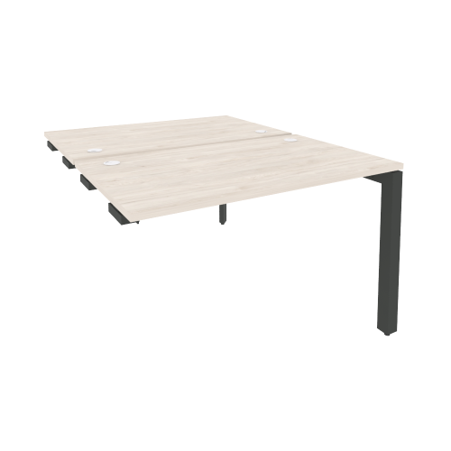 Стол-приставка двойной на П-обр. м/к Onix O.MP-D.SPR-2.7