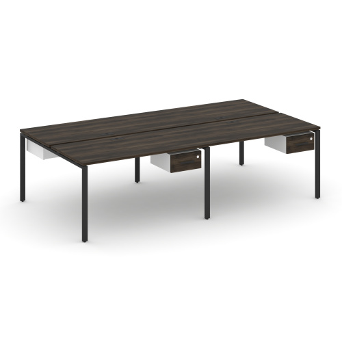 Бенч-система на 4 места с подвесными тумбами Concept CN.DRS-131 фото 9 Бенч-система на 4 места с подвесными тумбами Concept CN.DRS-131 фото 9