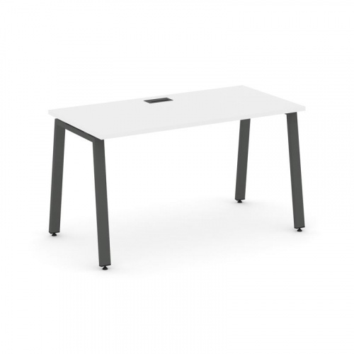 Style Project Стол письменный SN-6A.SP-004 Дуб Табак/Металл Белый 1580*600*750 фото 20