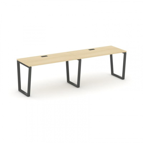 Style Project Рабочая станция 1 сторон. SN-6T2.ORS-024 Акация Лорка/Металл Антрацит/Заглушка Пластик фото 28