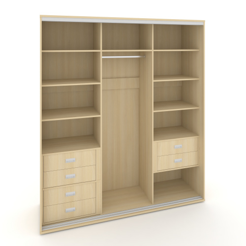 Корпус 3-х секционного шкафа высокого L=2519мм Maris SH.K3-7.1 K7 Корпус 3-х секционного шкафа высокого L=2519мм Maris SH.K3-7.1 K7