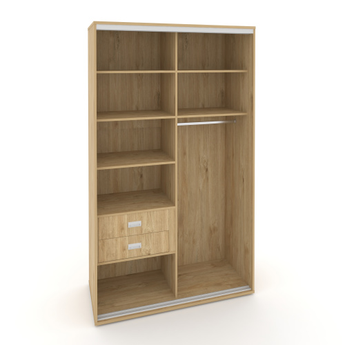 Корпус 2-х секционного шкафа высокого L=1500мм Maris SH.K2-5.1 K6 фото 4