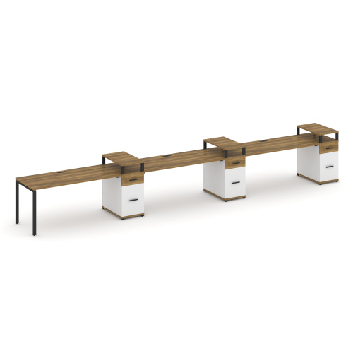 Бенч-система на 3 места с 3 опорными тумбами Concept CN.ORS-464 фото 7 Бенч-система на 3 места с 3 опорными тумбами Concept CN.ORS-464 фото 7