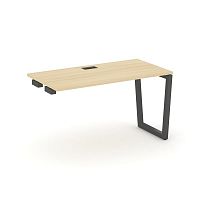 Style Project Стол-приставка к опор. элем. SN-5T2.OPRS-024 Акация Лорка/Металл Антрацит/Заглушка Пла