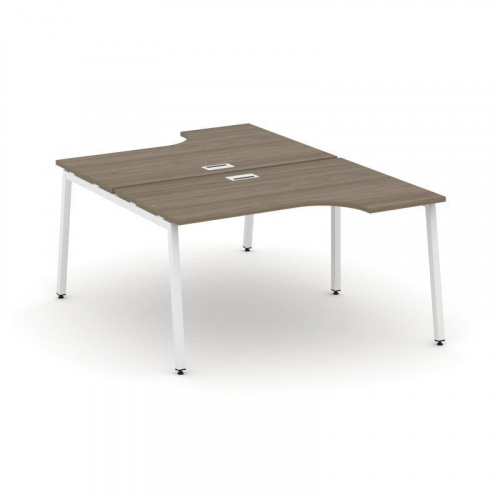 Style Project Рабочая станция эргоном. SN-4A.DRPA-012 Дуб Табак/Металл Антрацит 1580*1432/1992*750 фото 17