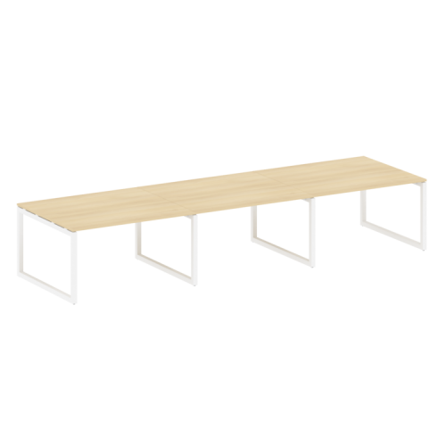 Переговорный стол на О-обр. м/к Metal System Quattro 50БО.ПРГ-3.3 фото 10