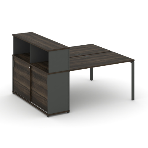 Бенч-система с опорным шкафом-купе с надставкой Concept CN.DRS-239 фото 3 Бенч-система с опорным шкафом-купе с надставкой Concept CN.DRS-239 фото 3