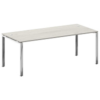 Стол руковододителя на П-обр. м/к Metal System Direct БП.СРР-6.9