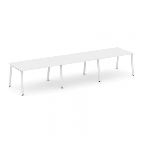 Style Project Стол переговорный SN-6A.SPRG-021.3 Акация Лорка/Металл Белый 2940*980*750 фото 22