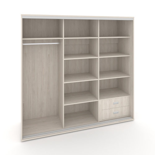 Корпус 3-х секционного шкафа низкого L=2519мм Maris SH.K3-7.2 K1 фото 5