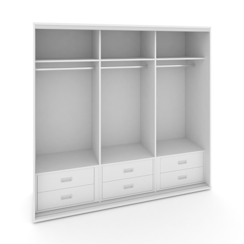 Корпус 3-х секционного шкафа низкого L=2669мм Maris SH.K3-8.2 K4 фото 7