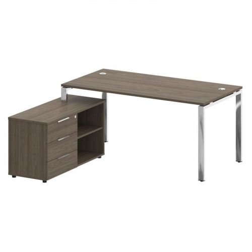 Стол руководителя с тумбой Metal System Direct БГ.СРТ-4.8 (L) Стол руководителя с тумбой Metal System Direct БГ.СРТ-4.8 (L)