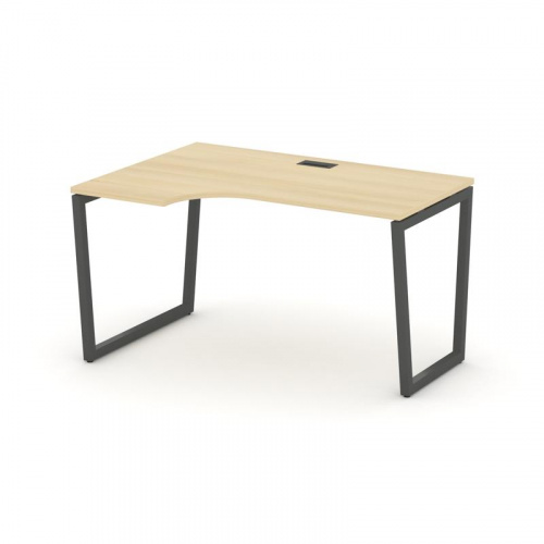 Style Project Стол рабочий эргоном. SN-4T2.SPA-022(L) Акация Лорка/Металл Антрацит/Заглушка Пластик фото 28