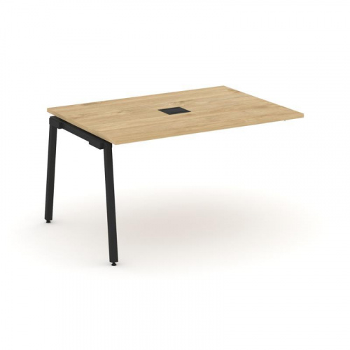 Style Project Проходной наб. элем. перег. стола SN-4A.NSPRG-003 Белый/Металл Белый 1380*980*750