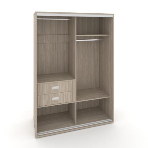 Корпус 2-х секционного шкафа низкого L=1700мм Maris SH.K2-7.2 K4 фото 3