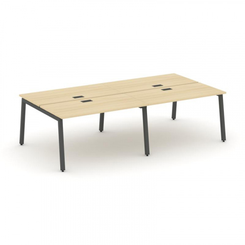 Style Project Рабочая станция 2-х сторон. SN-5A.DRS-043 Дуб Наварра/Металл Белый 2760*1432*750 фото 26