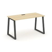 Style Project Стол письменный SN-6T1.SP-005 Акация Лорка/Металл Антрацит/Заглушка Пластик Черный 178