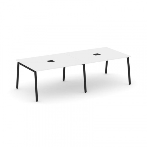 Style Project Стол переговорный SN-4A.SPRG-042 Белый/Металл Антрацит 2360*1180*750 фото 3