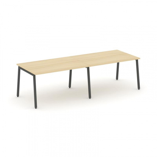 Style Project Стол переговорный SN-4A.SPRG-013.3 Тиквуд Светлый/Металл Белый 2760*980*750 фото 15 Style Project Стол переговорный SN-4A.SPRG-013.3 Тиквуд Светлый/Металл Белый 2760*980*750 фото 15