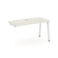 Style Project Стол-приставка к опор. элем. SN-5A.OPRS-014 Дуб Наварра/Металл Белый 1580*700*750