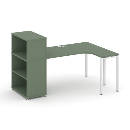 Стол эргономичный с опорным стеллажом Concept CN.SA-206(R)