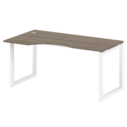 Стол криволинейный левый на О-обр. м/к Metal System Quattro 50БО.СА-1 (L) фото 3