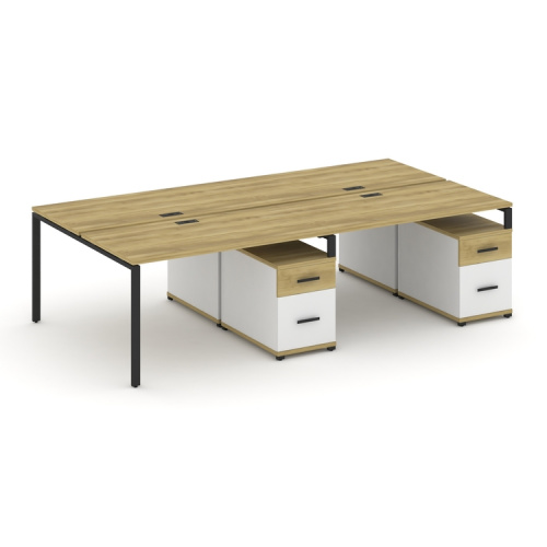 Бенч-система на 4 места с 2 опорными тумбами Concept CN.DRS-323 фото 6 Бенч-система на 4 места с 2 опорными тумбами Concept CN.DRS-323 фото 6