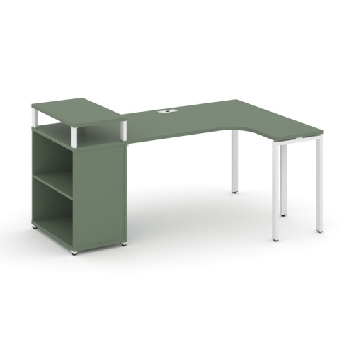Стол эргономичный с опорным стеллажом Concept CN.SA-204(R) Стол эргономичный с опорным стеллажом Concept CN.SA-204(R)