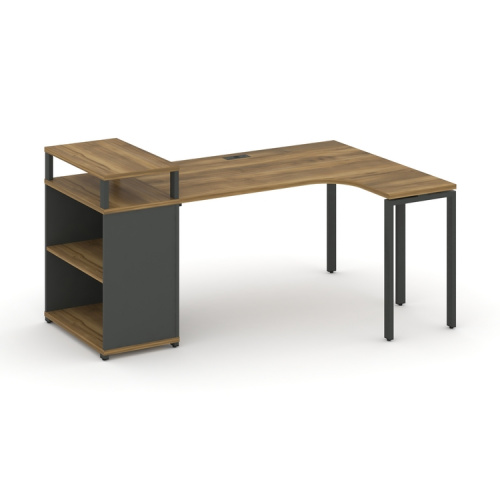 Стол эргономичный с опорным стеллажом Concept CN.SA-203(R) Стол эргономичный с опорным стеллажом Concept CN.SA-203(R)