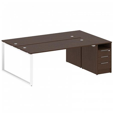 Бенч-система с тумбой на О-обр. м/к Metal System БО.РС-СТП-2.5