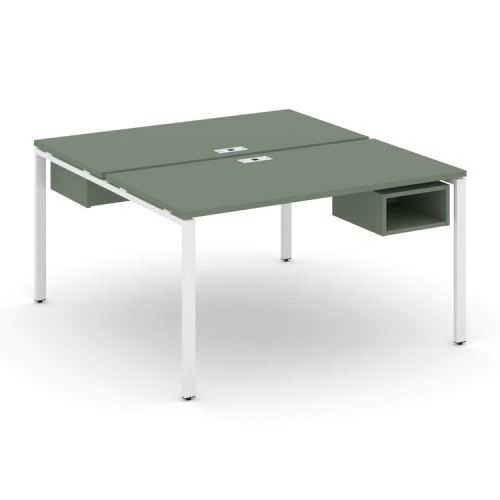 Бенч-система на 2 места с подвесными тумбами Concept CN.DRS-102