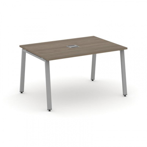 Style Project Стол переговорный SN-6A.SPRG-003 Дуб Табак/Металл Белый 1380*980*750 фото 11