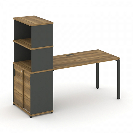 Стол офисный с опорным шкафом-купе Concept CN.SP-241
